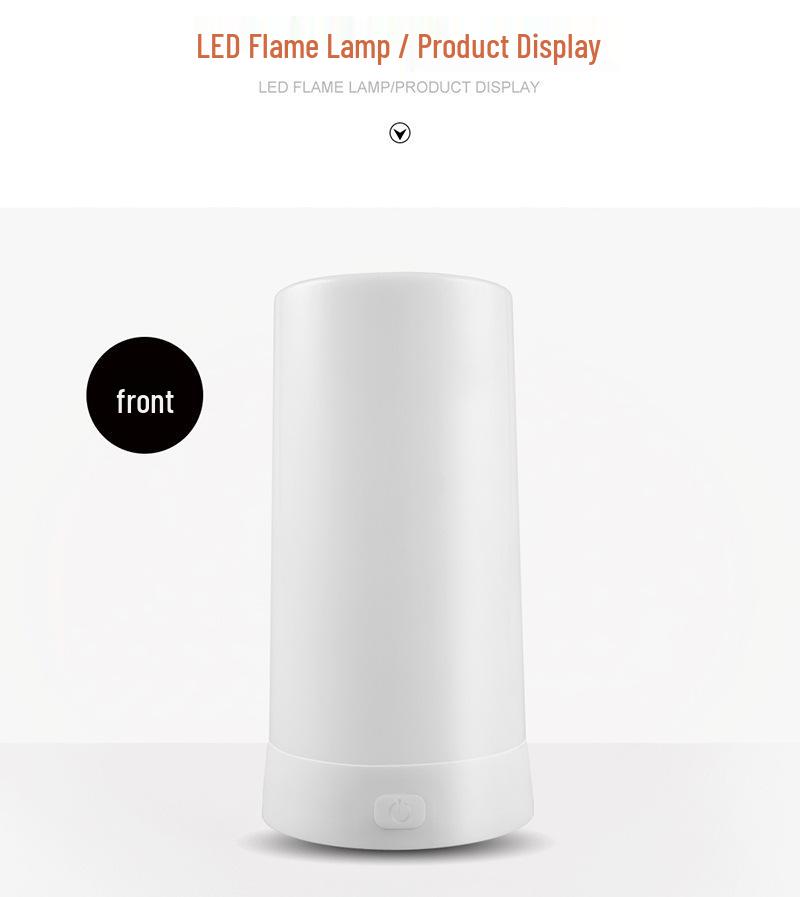 Gravity-Sensing Flame Decorative Table Lamp with Remote-Controlled Atmosphere Adjustment