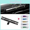 Avec 5 Rafraîchisseurs Parfums Air Voiture Bâtonnet Parfum Solide Diffuseur Parfum Grille d'Aération Clip Diffuseur Parfumé Aromathérapie Purificateur Auto Accessoire Intérieur Auto