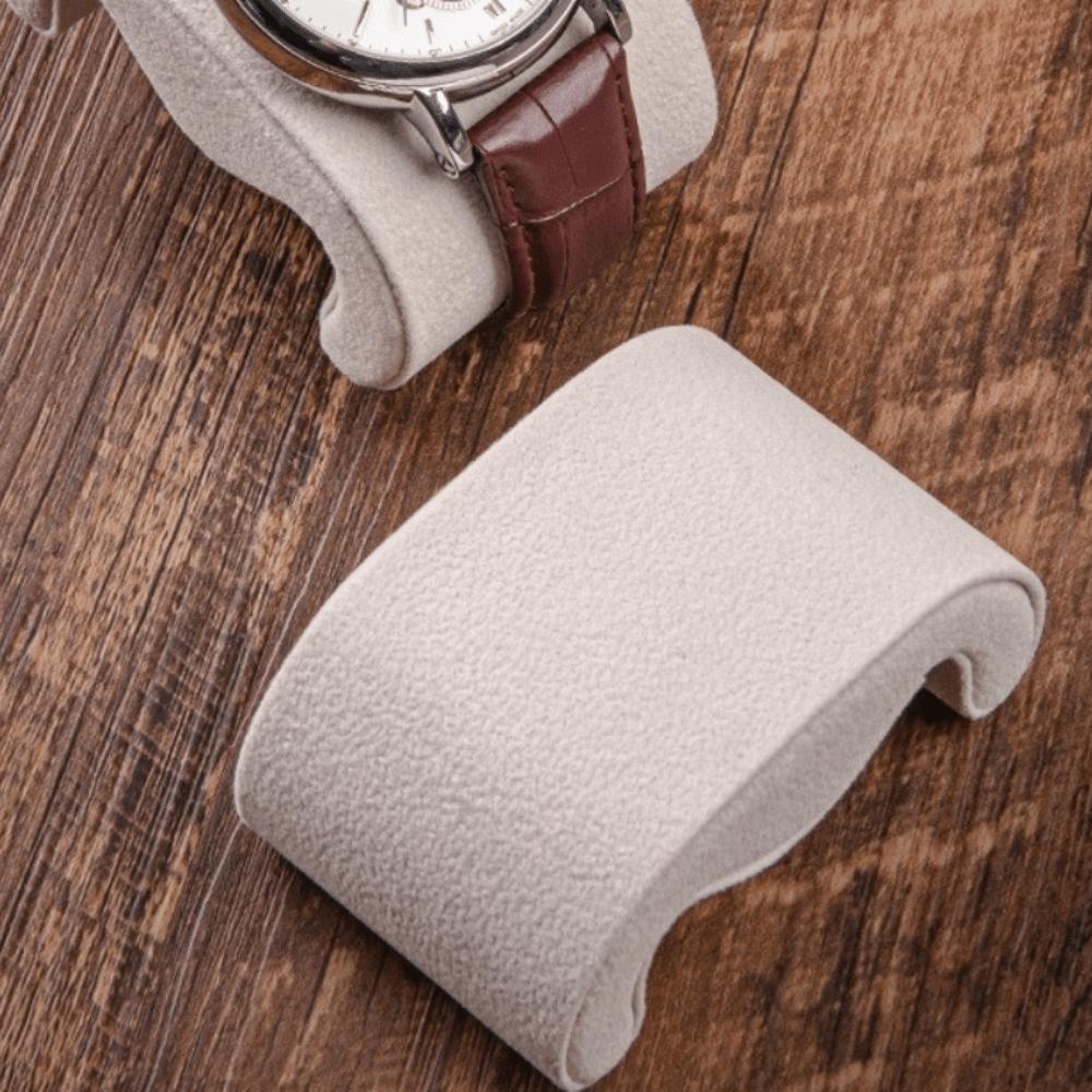 Display Feste Kissen Wildleder Samt Armbanduhr Kissen Weiches Uhren Aufbewahrungskissen Armband