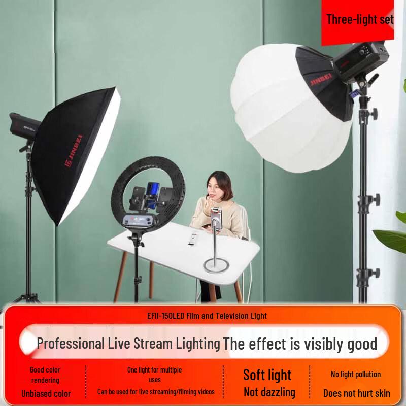 Jinbei LED Live Streaming Photography Light