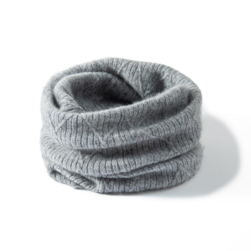 Unisex Cashmere Neck Warmer: Cold-Proof, Knitted Pullover Dickey for Autumn and Winter
