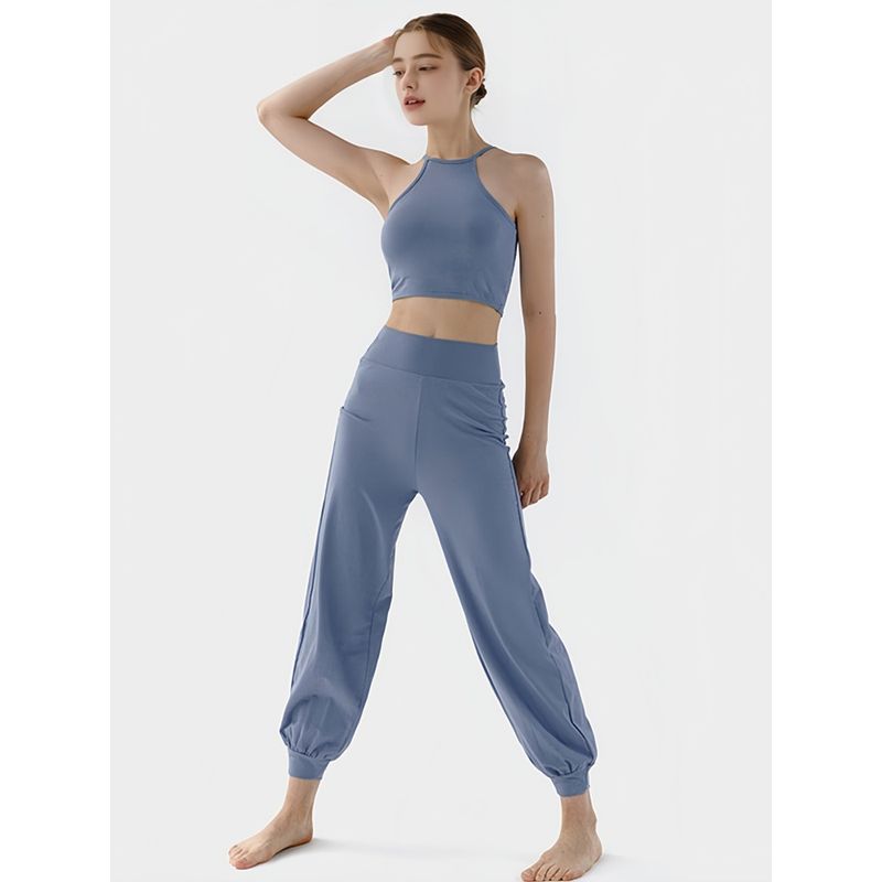 Camisole Workout Bra Sports Vest Female Comfortable Yoga Underwear Top Short Crop Top Back Shaping Base Foundation