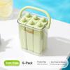 Silicone Ice Mold Stackable Ice Stick Tray Food Grade Ice Mold Dustproof For Iced Coffee Iced Drinks Refrigerator Storage 6
