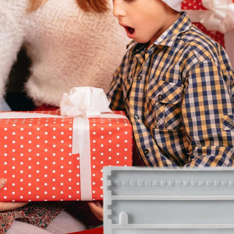 

Силиконовая форма для отсчета дней до Рождества, 25-дневный праздничный календарь, адвент-украшения, форма для шоколада, форма для гипса, легкое извлечение, поделки CN