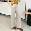 Women's Tencel Linen Blend High-Waist Loose Pants