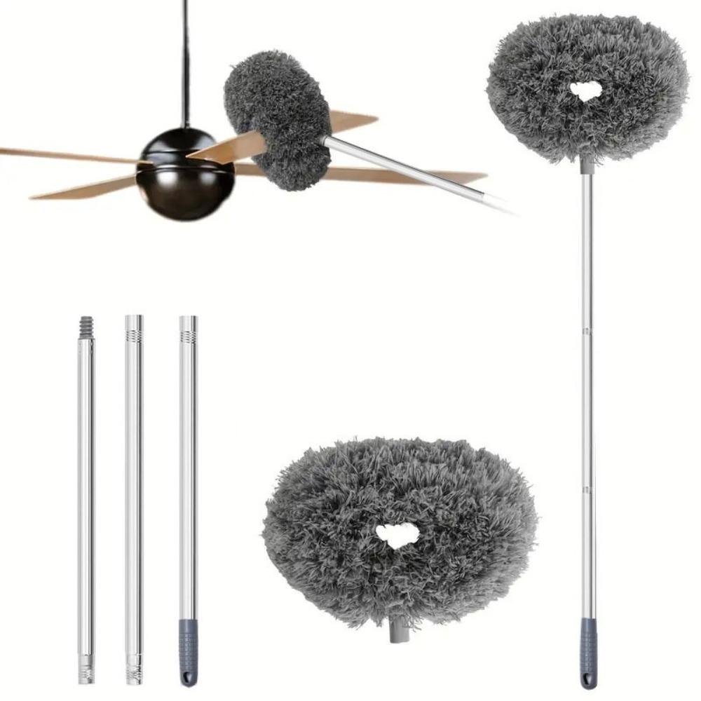 Adjusts Roofing Ceiling Dust Brush Multifunctional Ceiling Duster Dust Removal Brush  for Home