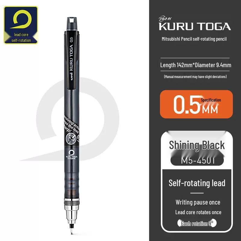 Mitsubishi Uni KURUTOGA M5-450T Mechanical Pencil with Auto Lead Rotation