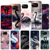 Black Swan Noble Soft Case For Xiaomi Poco X7 X6 X5 X4 X3 Nfc F7 Ultra F6 F5 Pro Phone Cover F4 Gt F3 M5S M4 M3 M5 M6 Coque