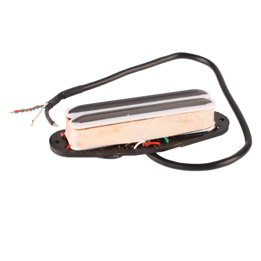 Guitar Pickup 1 Coil Dual Hot Rail 4 Core Wire Metal Pick Up Instrument Accessory for Replacement