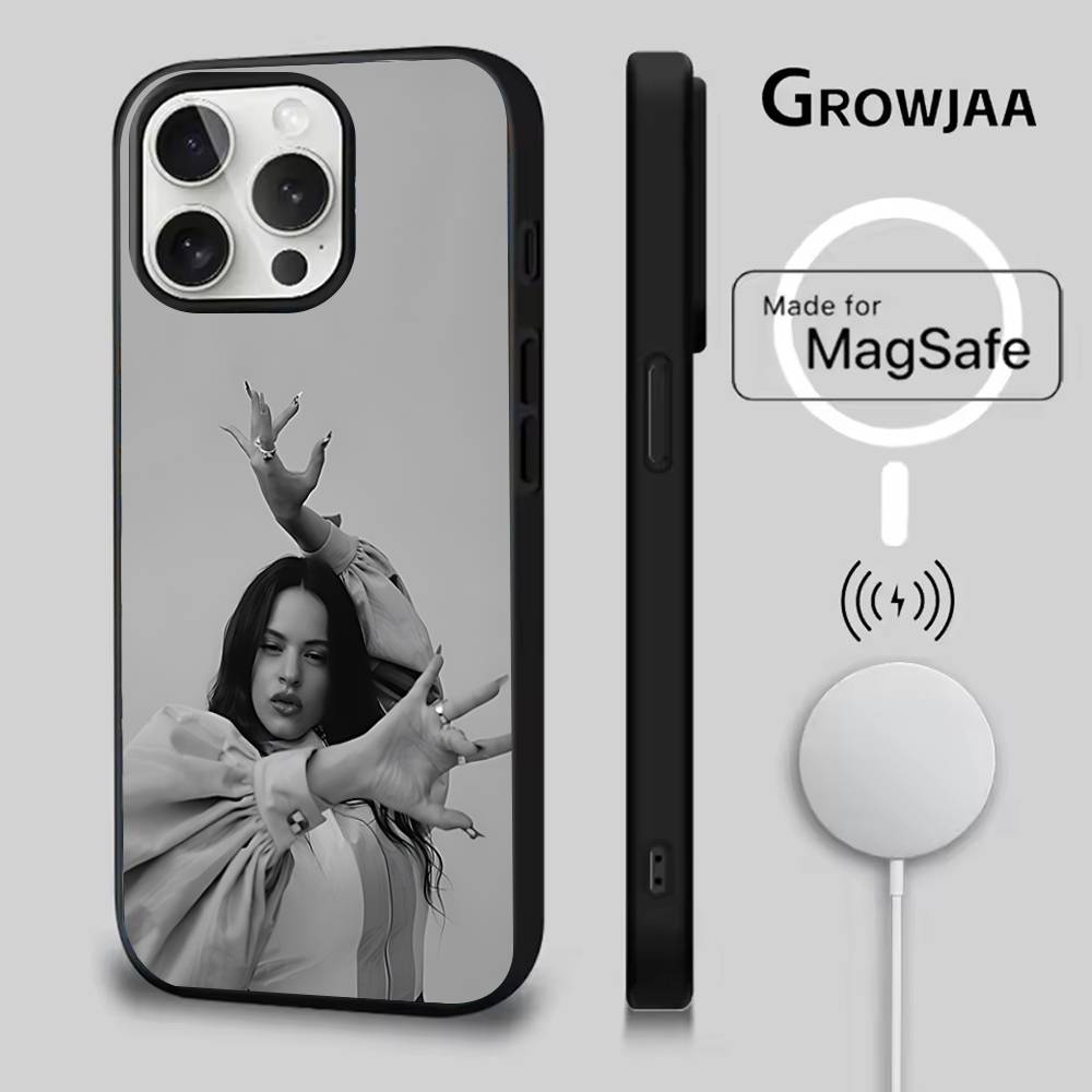 R-Rosalia L-lux Phone Case For iPhone 17,16,15,14,13,12,11,Pro,Max,Plus,Mini,SE4,E Magnetic Magsafe Wireless Charging