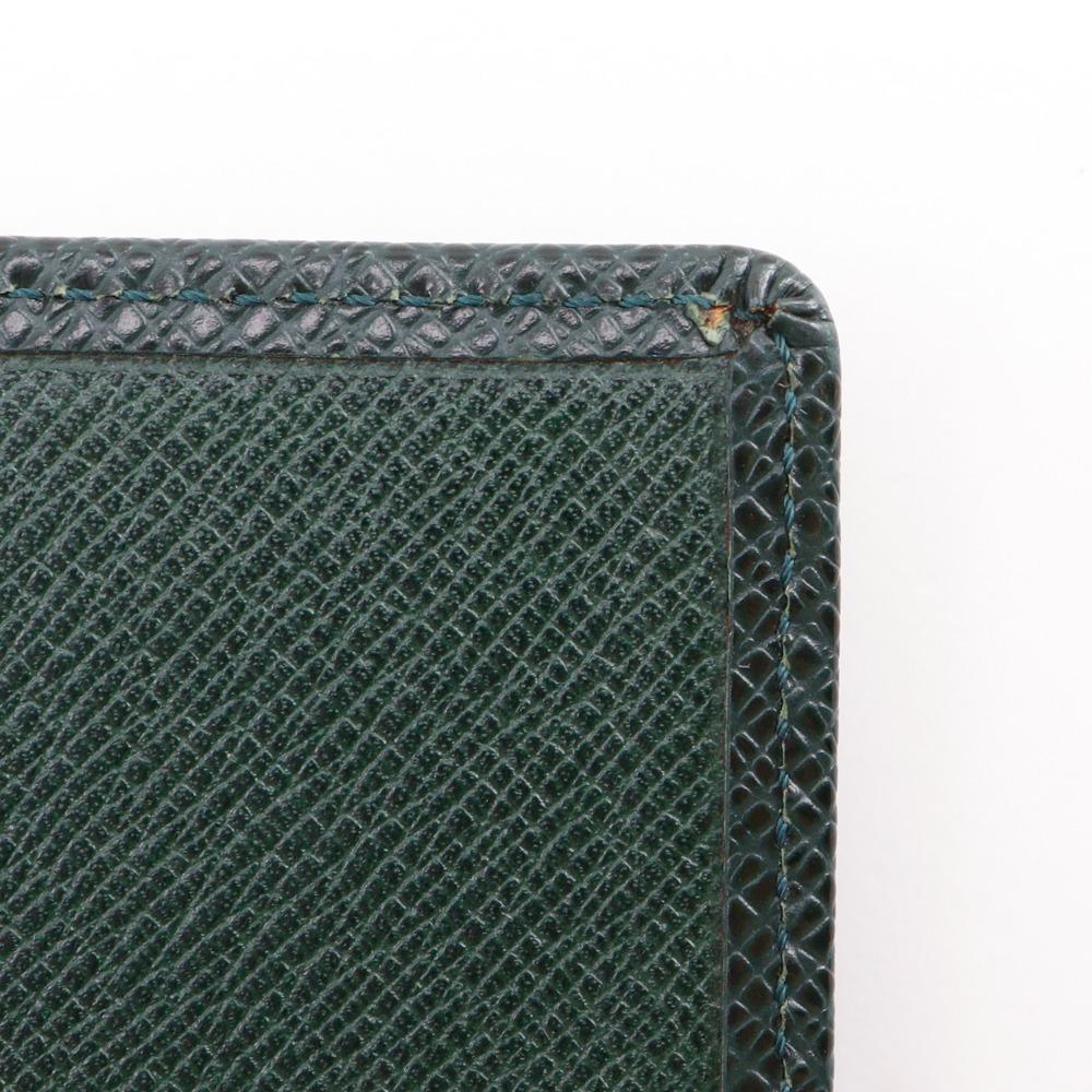 LOUIS VUITTON Agenda Bureau Notebook cover R20407 Notebook cover Epithea Deep green Taiga mens Used