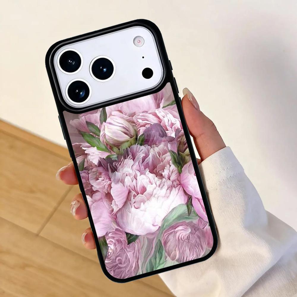 Baby Don't Cry Flower Sea Mobile Phone Case for IPhone 17 AIR 16pro Max 15 14 13 12 11 Bumper Cover