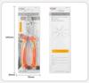 YTH CRV Angled Jaw Needle Nose Diagonal Pliers - Multifunctional, Labor-Saving Wire Cutters for Electricians