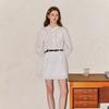 Ceme Adu Cest_White Shirt Mini Dress