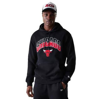 New Era Kapuutsiga pusa NBA Arch Graphic Ülemõõtmeline Chicago Bulls