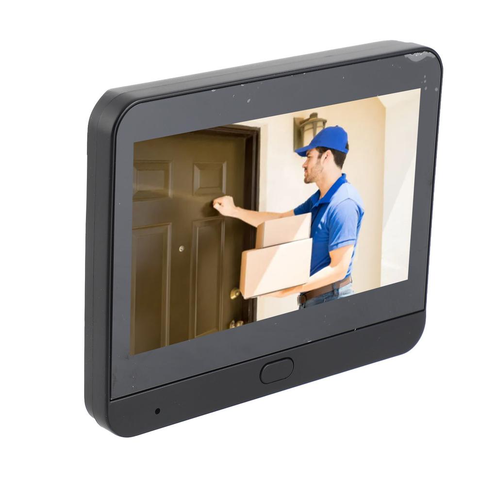 Video Peephole Doorbell WiFi 1080P Motion Detection 4.3 Inch LCD Display Digital Door Viewer