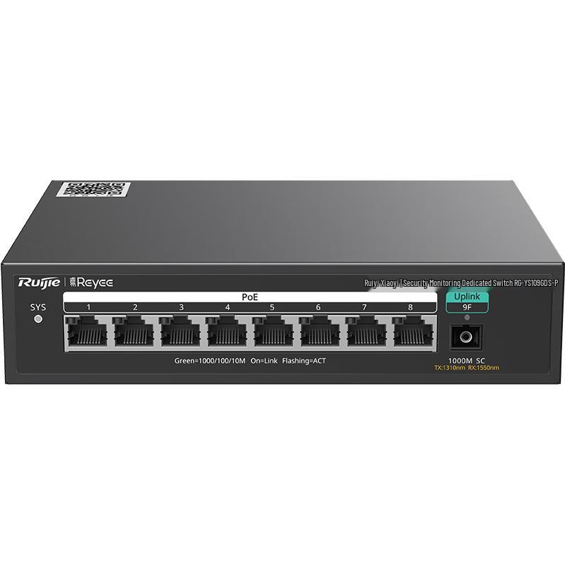 

Ruijie RG-YS109GDS-P 9-Port Gigabit PoE Surveillance Switch