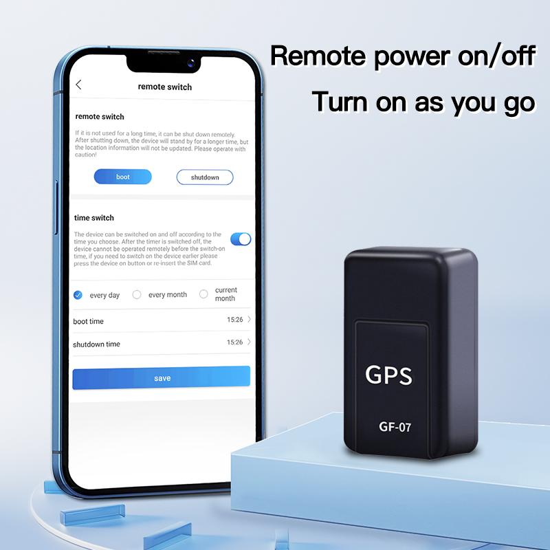 GF07 Tracker Strong Magnetic Car Vehicle Tracking Anti-lost Anti-theft Device Mini Portable Precise Positioning GPS Locator#Colo