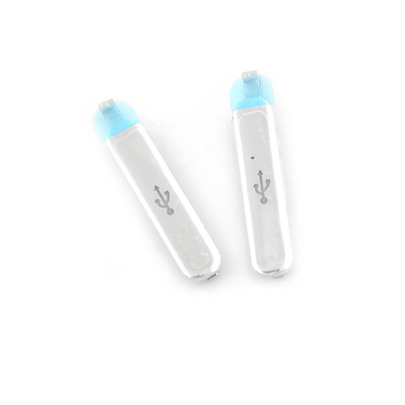 2pcs For Galaxy S5 Replacement USB Charge Port Dock Cover Flap Dust Plug