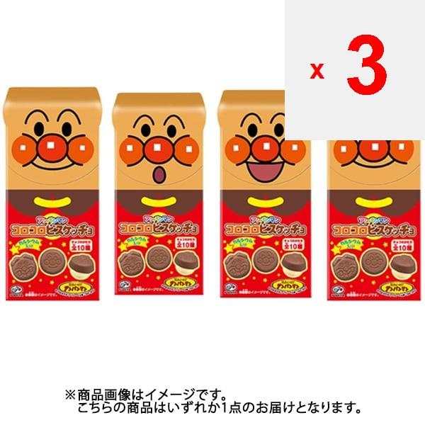 Fujiwara family Anpanman Kororo Bisquecho 34g Chocolate