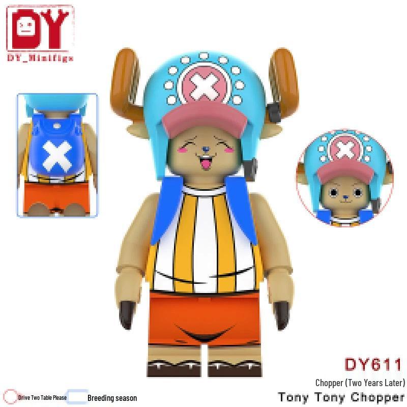 Pirate Anime Series DY601-DY661 Educational Building Block Minifigures Toy for Boys