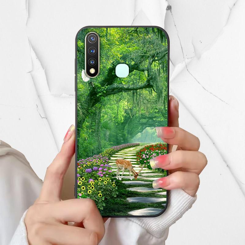 Case For Vivo Y19 Y 19 Cover Silicone Soft TPU Phone Case For Vivo Y19 1915 VIVOY19 Funda Capa Fashion Shockproof Shell Coque