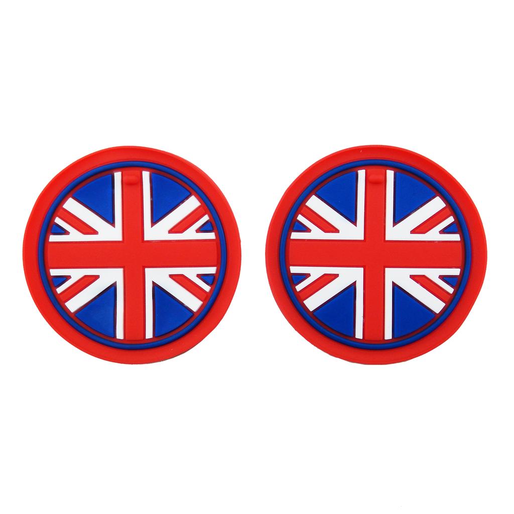 For BMW Mini Countryman R60 WRC John Cooper Works LCI Anti-Slip Mat Cup Holder Mat Shockproof Silica Gel