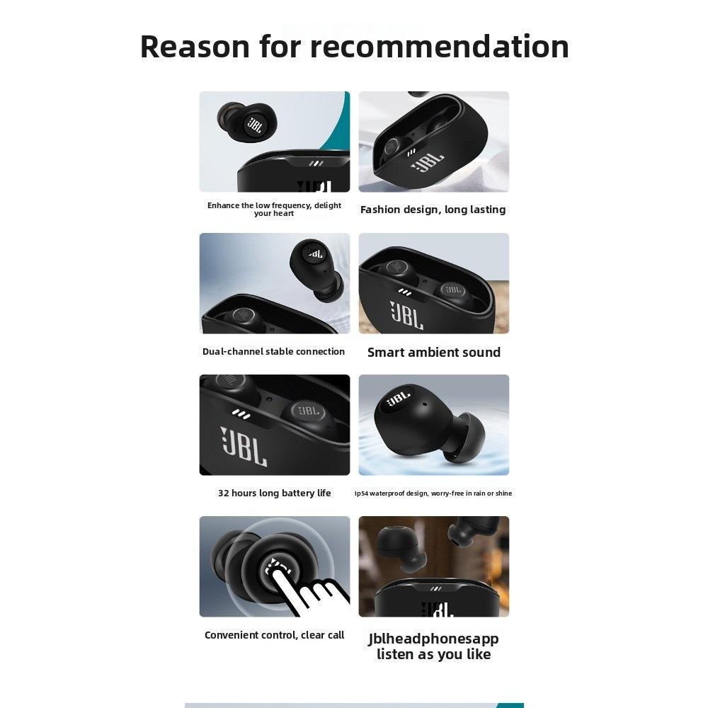 JBL Wave True Wireless Bluetooth-Kopfhörer