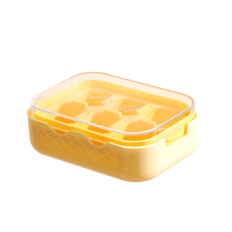 Changbaosen Food-Grade Press-Type 6-Grid Ice Cube Tray (10-Pack)