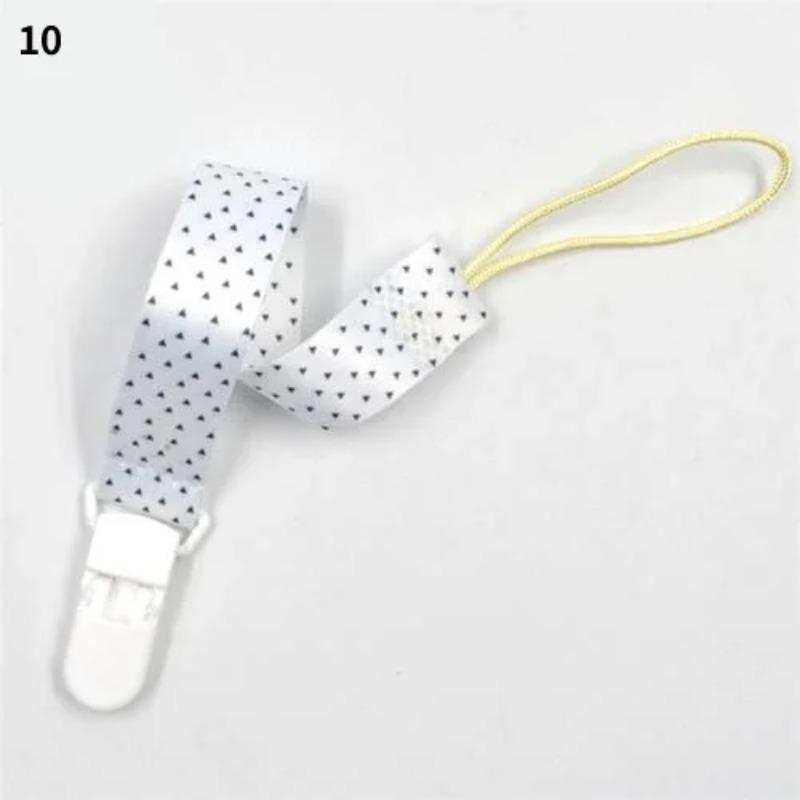 

1pcs Baby Pacifier Clip Ribbon Chain Dummy Holder Soother Nipple for Infant Clips Leash Strap