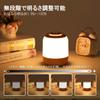 LUTW Touch Sensor Nursing Light, Night Light, Bedside Lamp with 3 Color Switching and Stepless Dimming, USB Rechargeable, 2400mAh Battery, Memory