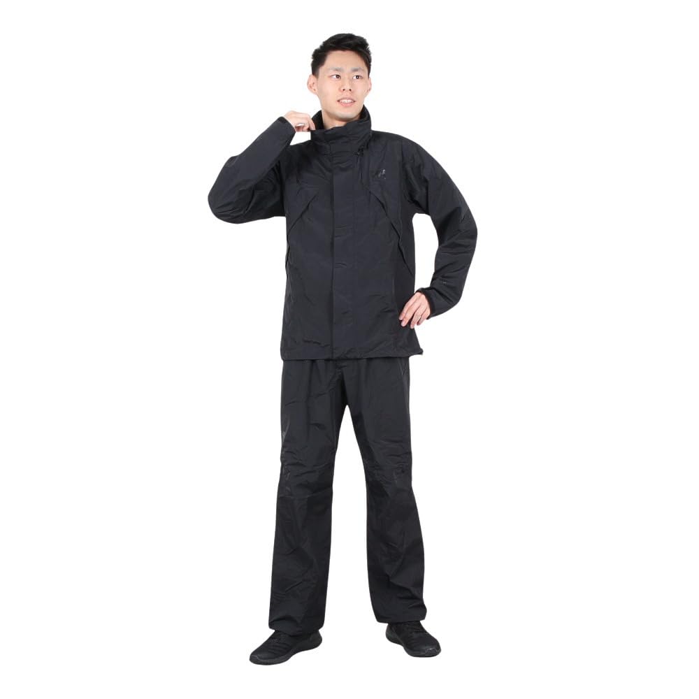 Helly Hansen Rain Black Ocean Size XL Suit, Water-Repellent, Waterproof, Windproof, Cold-Resistant, Breathable, Unisex, Antibacterial, Odor-Resistant,