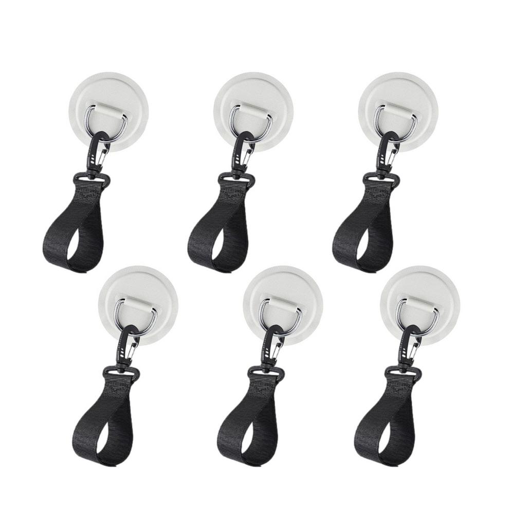 Patch And Rope Hanger Set 6X Multifunctional Quick Fixing Stable Patch Marine Fixed Buckle Boat Rigging Supplies For Canoe Raft