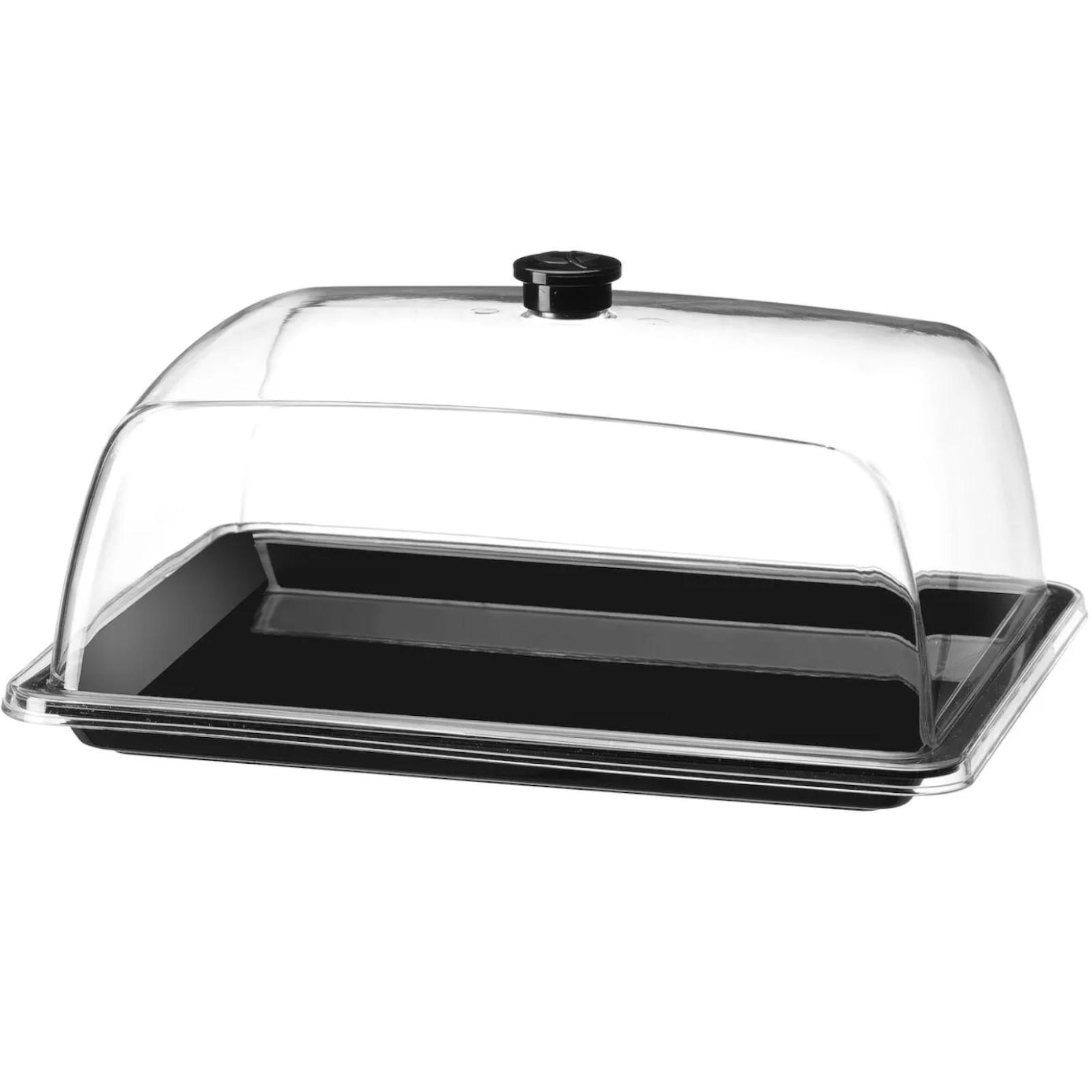 Rechteckige Buffet-Auslageplatte mit Deckel GN 1/2 Hendi 203583