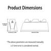 Dual Fast Charging Dock Station for PS5 Controllers, Plug & Play Contact Charger with LED Indicator Lights