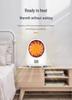 Compact Electric Desktop Heater and Foot Warmer