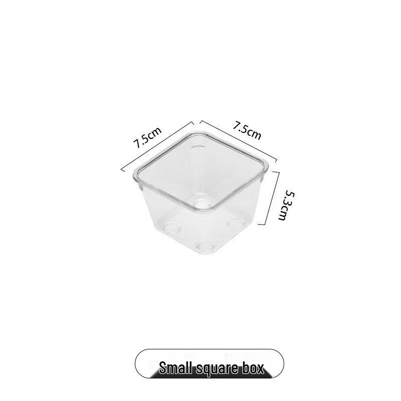 Transparent Desktop Storage & Drawer Organizer Box for Home and Kitchen