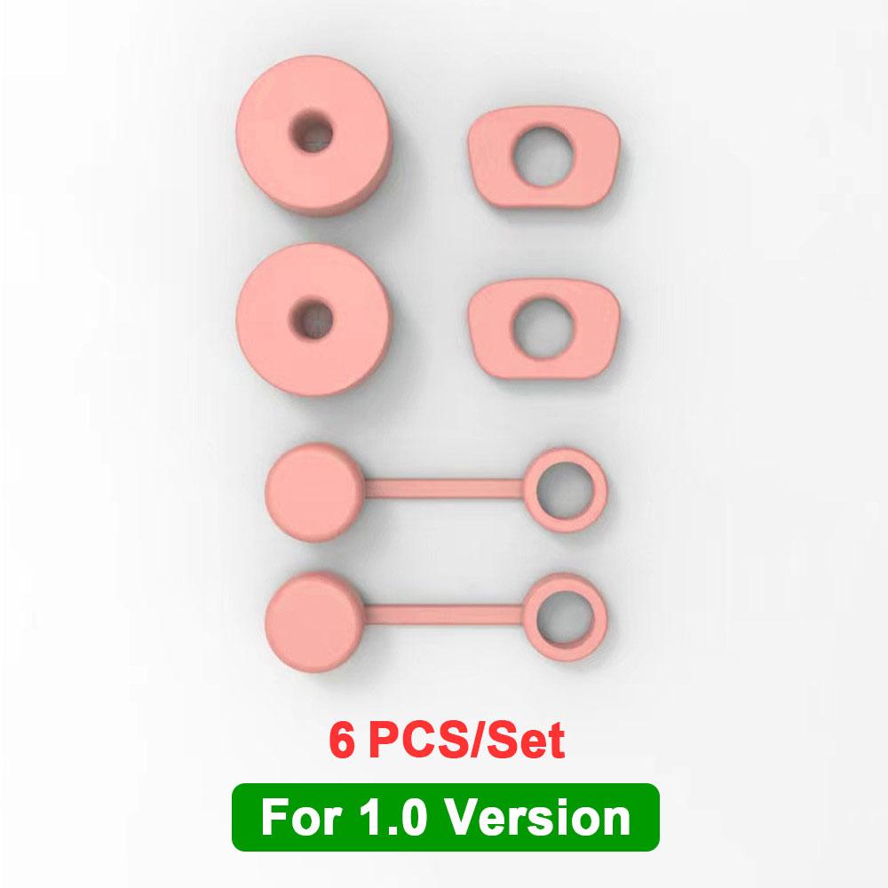 Silicone World 6PCS/Set Silicone Spill Proof Stopper For Stanley Cup 1.0 2.0 Tumbler 40oz/30oz Straw Cap LeakStopper Accessories