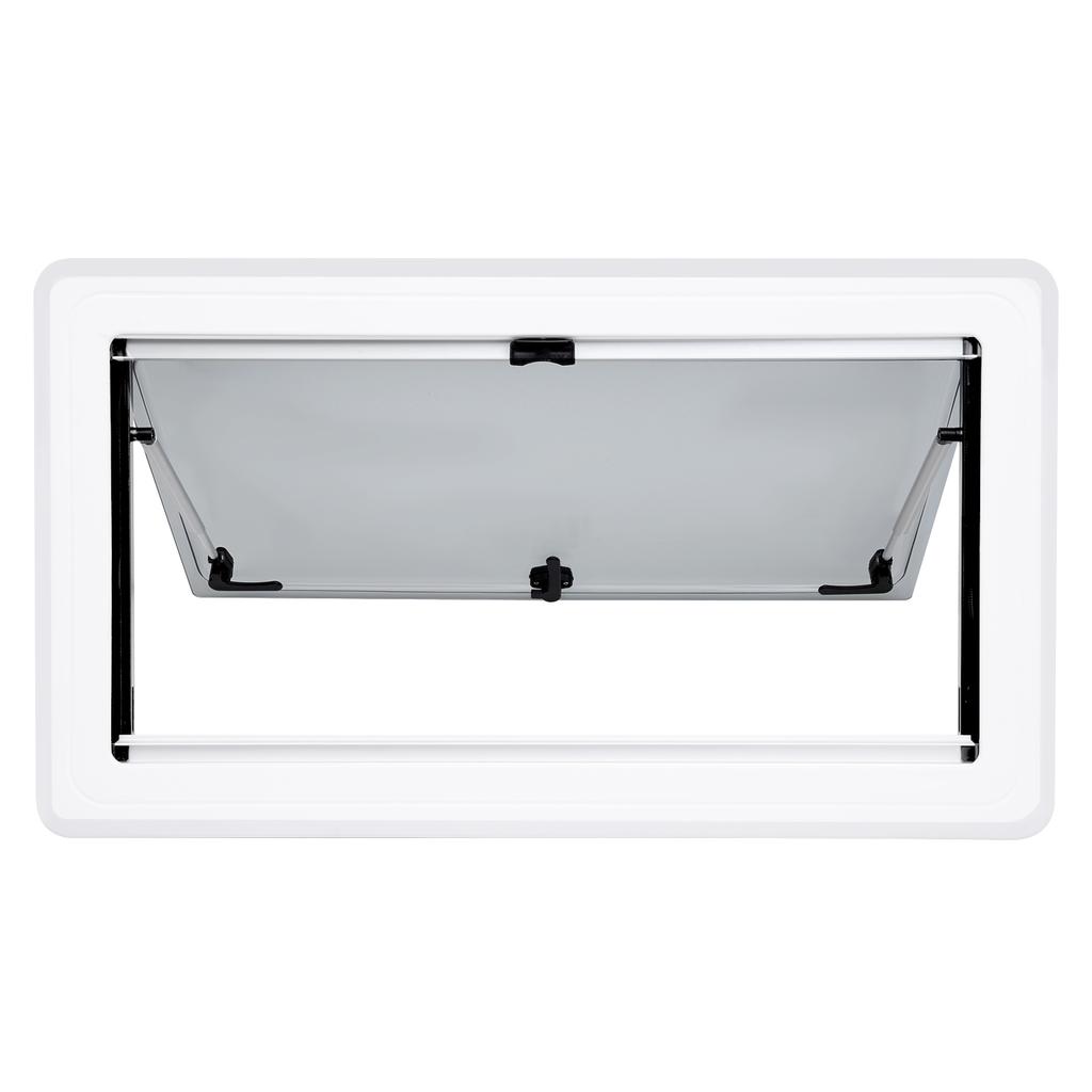 Caravan Outward Opening Vent Window 900 x 500 mm Van Window Caravan Folding Window Adjustable Angle for Campers and Trailers