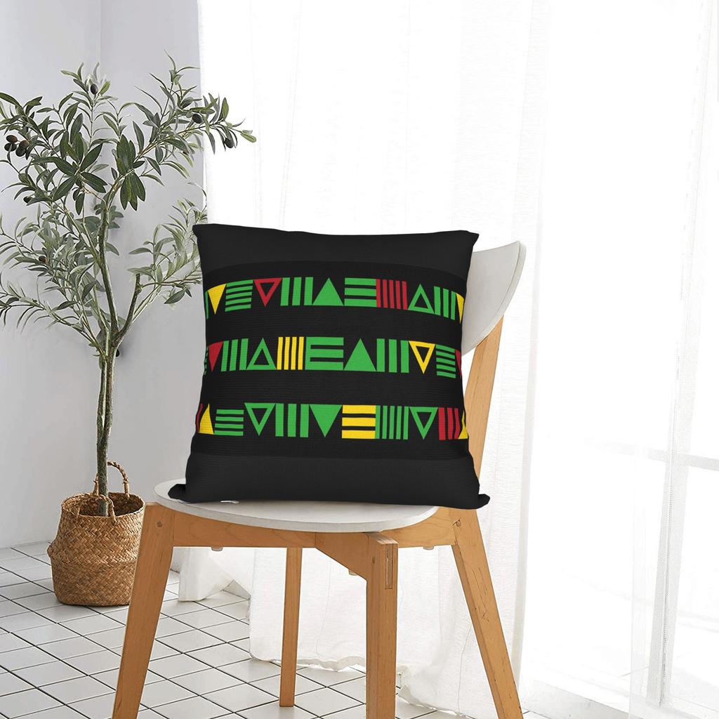 African Pattern Pillow Cover Soft Cushion Cover Fashion Pillow Case For Sofa Bedroom Home Decor