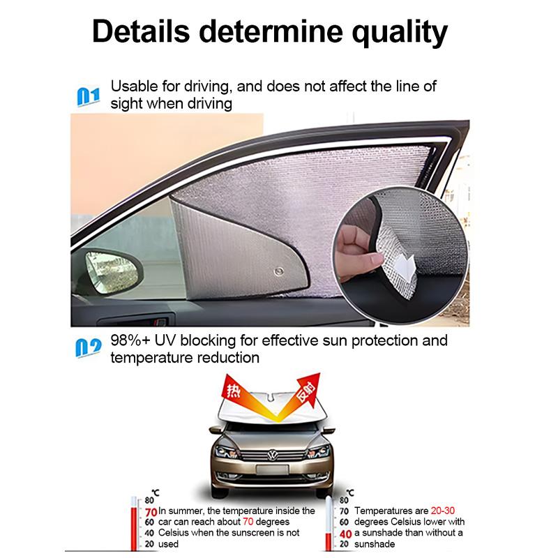 Auto Sunshade For BMW X1 F48 Accessories LWB 2016 2017 2018-2022 Car Visor Anti-UV Sun Window Visors Covers protection Parts