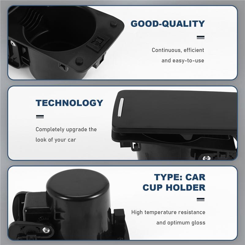 Authentic Car Center Console Water Cup Holder AS79-A04819-AA For Ford Mondeo 2007-2010 Storage Box Drink Holder AS79A048197AA36A