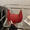 Yogodlns New Fashionable High-end Moon-shaped Baseball Bag Showing Luxury Women's Single Shoulder Bag Elegant Lady Handbags