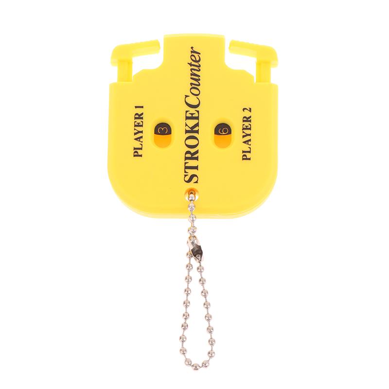 1Pc Mini Golf Score Shot Stroke Counter Two Digits Scoring Keeper Keychain For Golf Game Scorekeeper Gift For Golfers