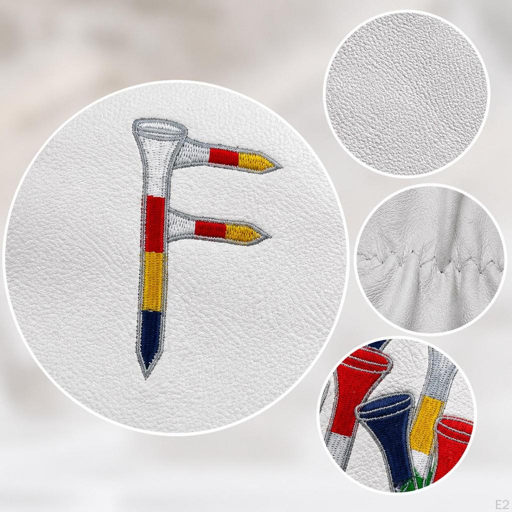 Club Headcover, Waterproof Replacement Headcover Made of PU - for Golfers (adults), Protects