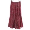 JOURNAL STANDARD Relume Floral Long Length Flare Skirt F Reddish Women Used