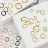 Open Jump Rings for DIY Jewelry: Single Loop O-Ring Connectors for Bracelets and Necklaces