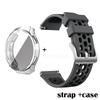 Soft Silicone Watchband For Huawei Watch GT 2e Strap Wriststrap for Huawei Watch gt 2e Bracelet Smart Wristband Protector case