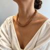 Fashionable Exaggerated Retro Beads Women'S Necklace Bohemian Creative Design Production Banquet Wedding Party Jewelry