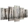 Obraz Na Płótnie Włoskim 150 X 75 Cm Pentaptyk - Styl Klasyczny - Natura